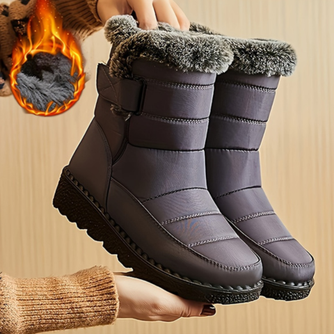 Bottes de Neige Montantes en Fourrure pour femmes