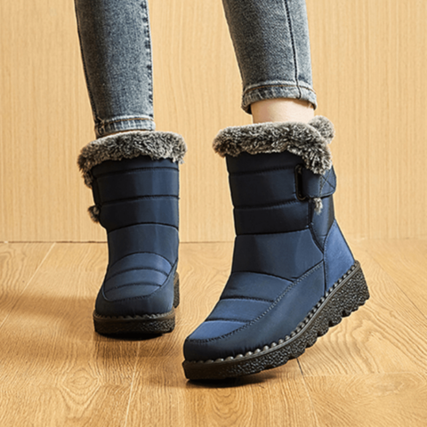 Bottes de Neige Montantes en Fourrure pour femmes