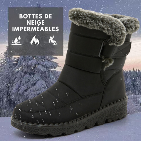 Bottes de Neige Montantes en Fourrure pour femmes