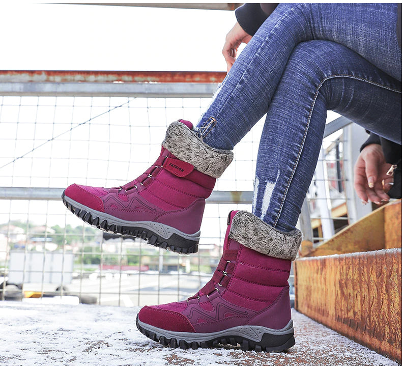 Bottes de neige chaudes pour femmes