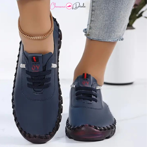 chaussures en cuir légères et confortables pour femmes