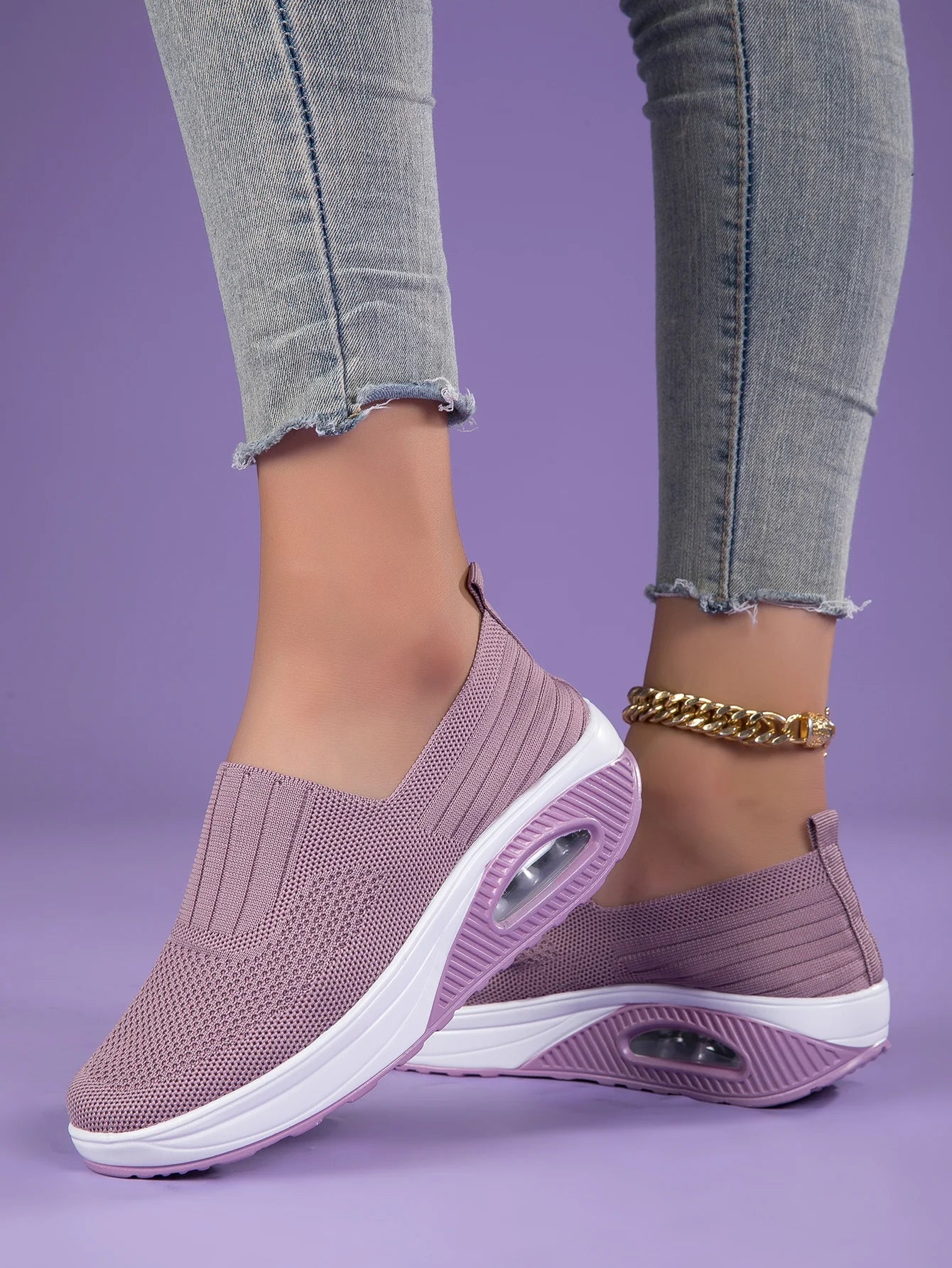 Chaussures de Marche Polyvalentes  en Maille pour Femmes!