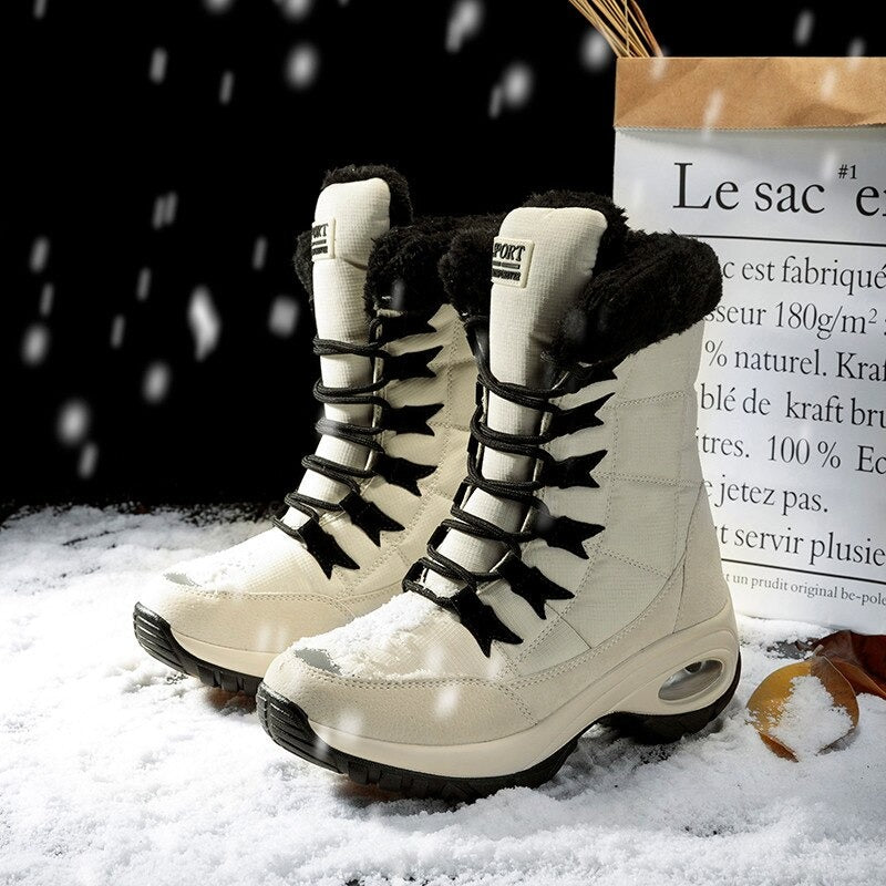 Bottes de neige à lacets pour Femmes