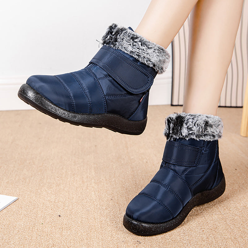 Bottes en fourrure imperméables pour l'hiver