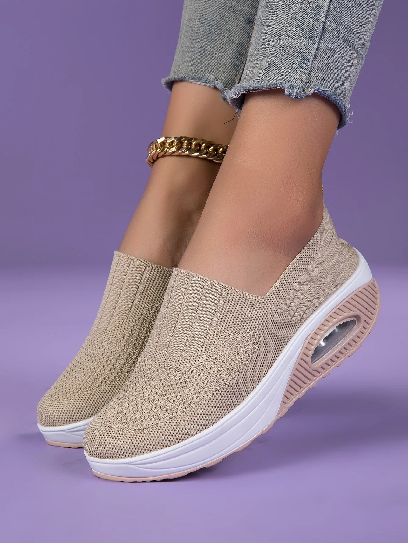 Chaussures de Marche Polyvalentes  en Maille pour Femmes!