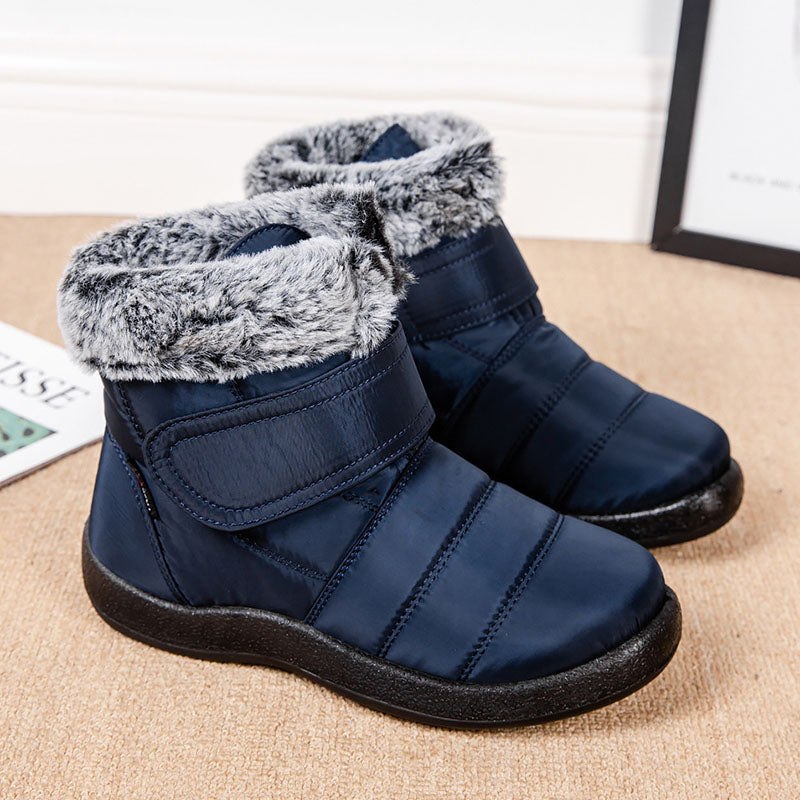 Bottes en fourrure imperméables pour l'hiver