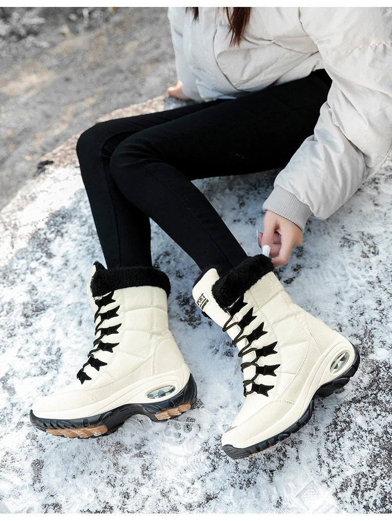 Bottes de neige à lacets pour Femmes