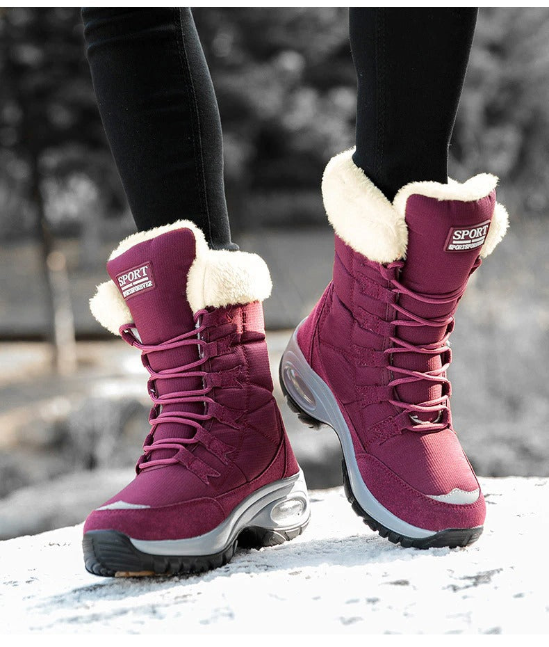 Bottes de neige à lacets pour Femmes