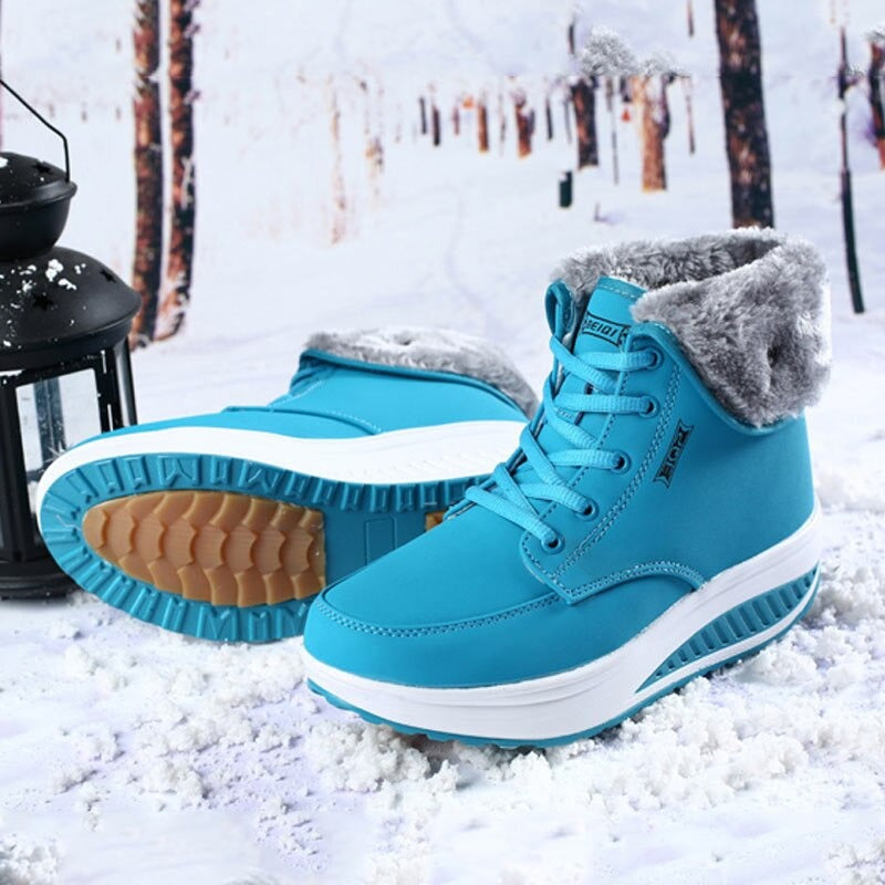 chaussures courtes en peluche pour femmes