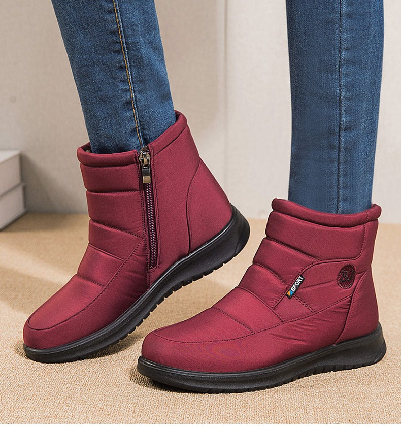 Bottines d'hiver à talons bas pour Femmes