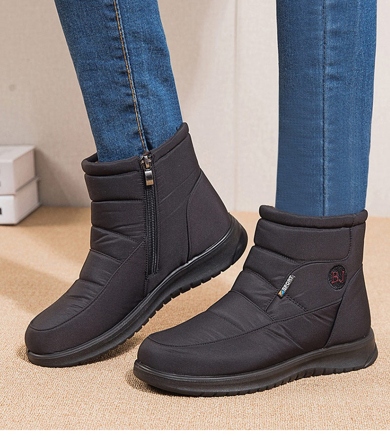 Bottines d'hiver à talons bas pour Femmes