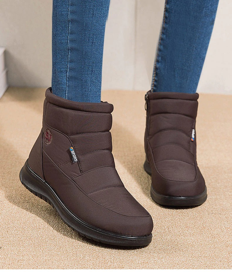 Bottines d'hiver à talons bas pour Femmes