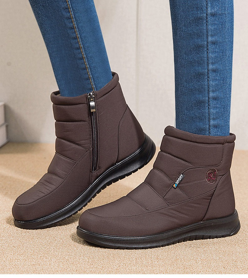 Bottines d'hiver à talons bas pour Femmes