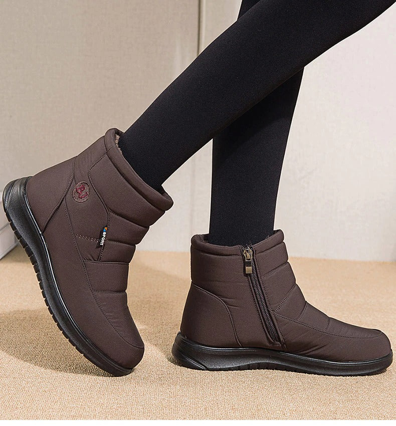 Bottines d'hiver à talons bas pour Femmes